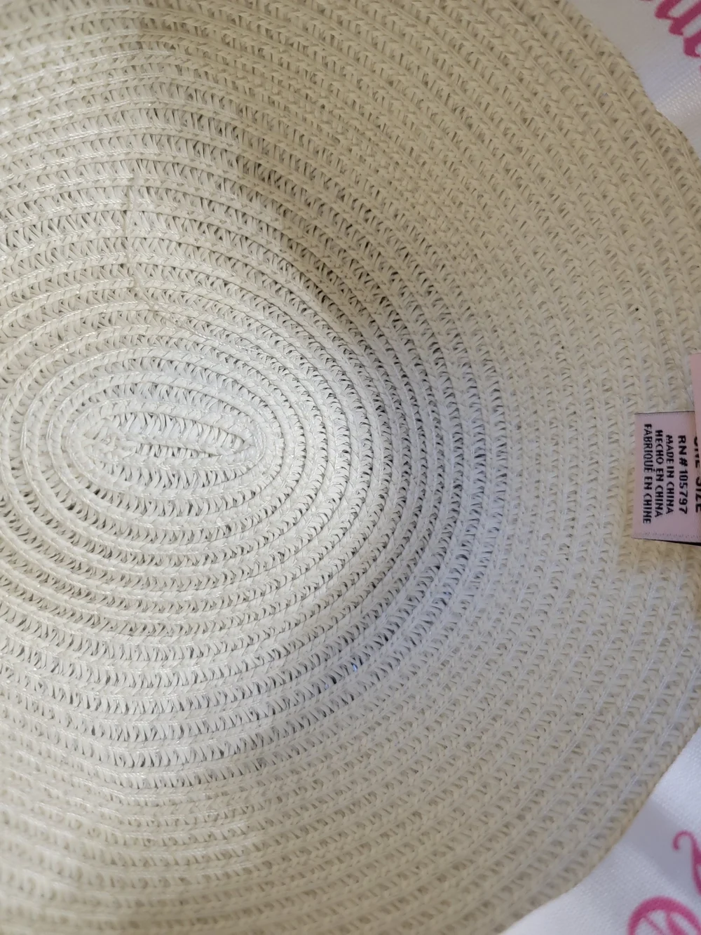 FOUR Fun Summer Hats. Bullhide.Juicy Couture. Jessica Simpson.Betsy Johnson.
